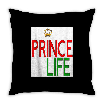 Princelife Tank Top Throw Pillow Designed By Hazelsage