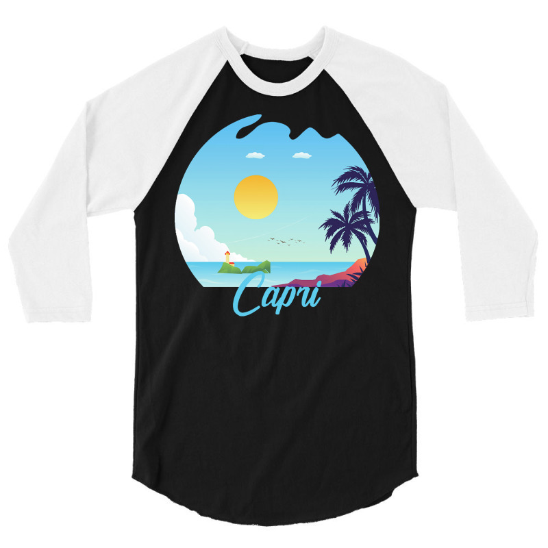 Capri T  Shirt No Place Like Capri T  Shirt 3/4 Sleeve Shirt | Artistshot