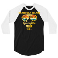 Caribbean Island T  Shirt Caribbean Island Barbados Summer Vacation T 3/4 Sleeve Shirt | Artistshot