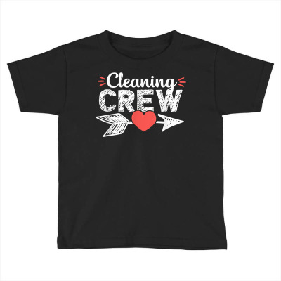 Cleaning Crew School Custodian Janitor Appreciation Gift T Shirt Toddler T-shirt Designed By Khyekaltenhauser