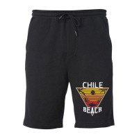 Chile T  Shirt Beach Day In Chile T  Shirt Fleece Short | Artistshot