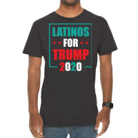 Latinos For Trump Supporter Vintage T-shirt | Artistshot