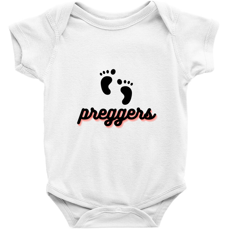 Preggers Pregnancy Announcement Baby Bodysuit by Perfect Designers | Artistshot