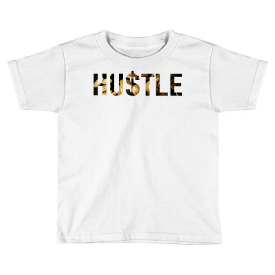 Hustle Quote Bitcoins   Workaholic Dollar Money Cashflow T Shirt Toddler T-shirt Designed By Bennimuhr