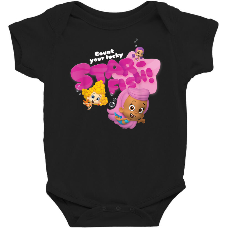 Bubble Guppies Count Your Lucky Starfish! T Shirt Baby Bodysuit | Artistshot