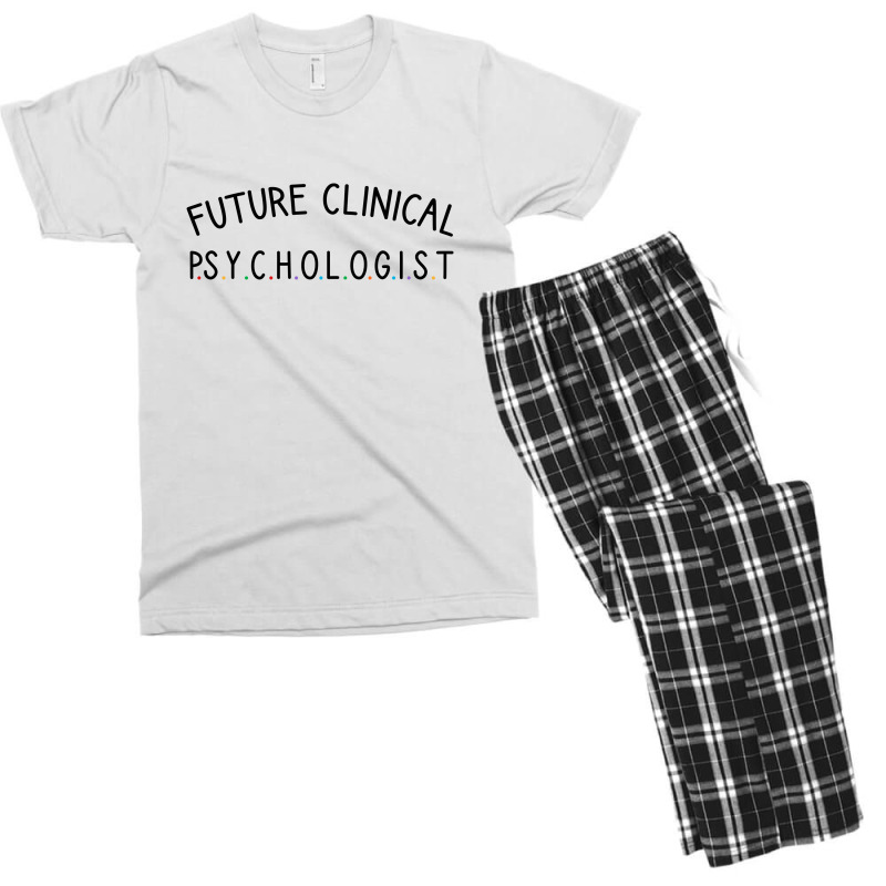 Future Clinical Psychologist Men's T-shirt Pajama Set | Artistshot