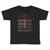 Knights Templar Crusader Cross Ring Order Be Without Fear T Shirt Toddler T-shirt | Artistshot