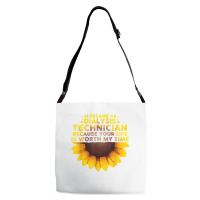 Cute Dialysis Technician For Men Women Hemodialysis Nurse T Shirt Adjustable Strap Totes | Artistshot