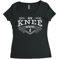 New Knee New Me Joint Replacement Arthroplasty Surgery Gift T Shirt Women's Triblend Scoop T-shirt | Artistshot