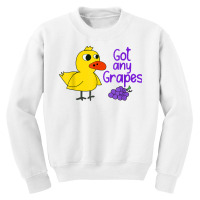 Duck Lovers Got Any Grapes T Shirt Youth Sweatshirt | Artistshot