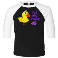 Duck Lovers Got Any Grapes T Shirt Toddler 3/4 Sleeve Tee | Artistshot