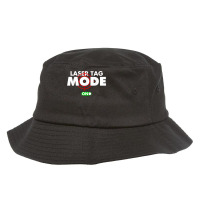 Funny Laser Tag Mode On Gift Shooting Game Birthday Party T Shirt Bucket Hat | Artistshot