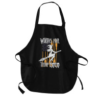 Witches For Trump Halloween Medium-length Apron | Artistshot