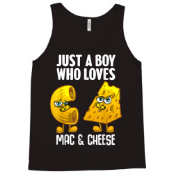 funny mac and cheese design for boys men macaroni cheese t shirt Tank Top | Artistshot