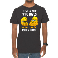 Funny Mac And Cheese Design For Boys Men Macaroni Cheese T Shirt Vintage T-shirt | Artistshot