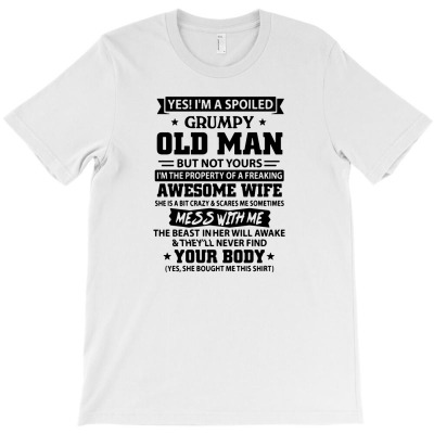 Yes Iam A Grumpy Old Man Best Gift T-shirt Designed By Paridah