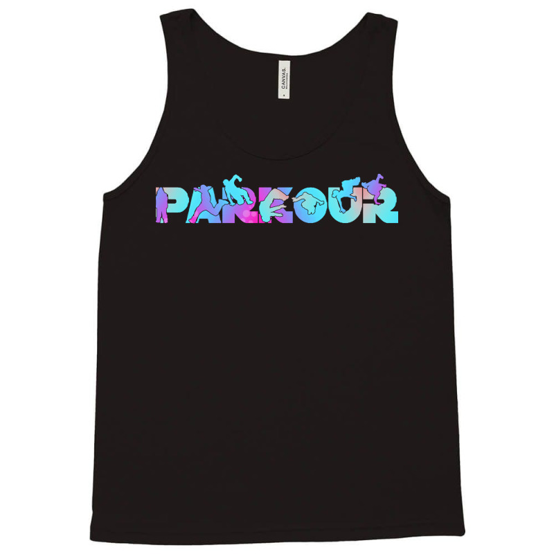 Parkour Free Running Acrobatic Stunts T  Shirt P A R K O U R F R E E R Tank Top by shanie31601 | Artistshot