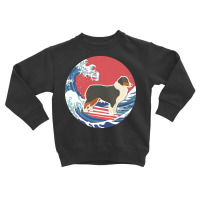 Australian Shepherd T  Shirt Australian Shepherd Gifts   Ocean Waves S Toddler Sweatshirt | Artistshot