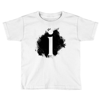 Initial Name I Toddler T-shirt Designed By Servaco