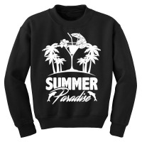 Summer T  Shirt Summer Paradise Beach Sunshine Vacation T  Shirt Youth Sweatshirt | Artistshot