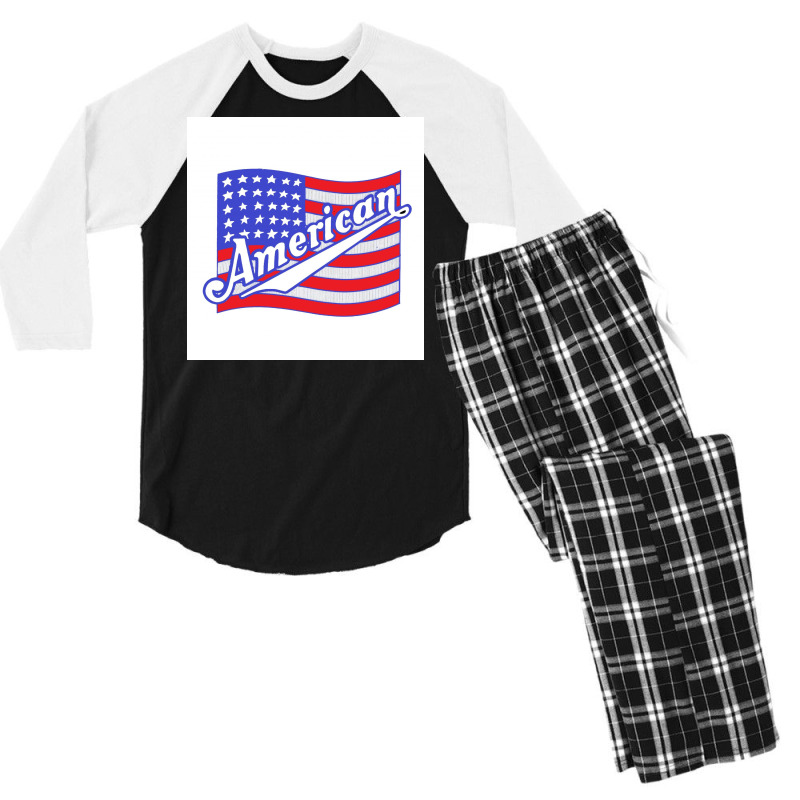 Labor Day Men's 3/4 Sleeve Pajama Set by Artango | Artistshot