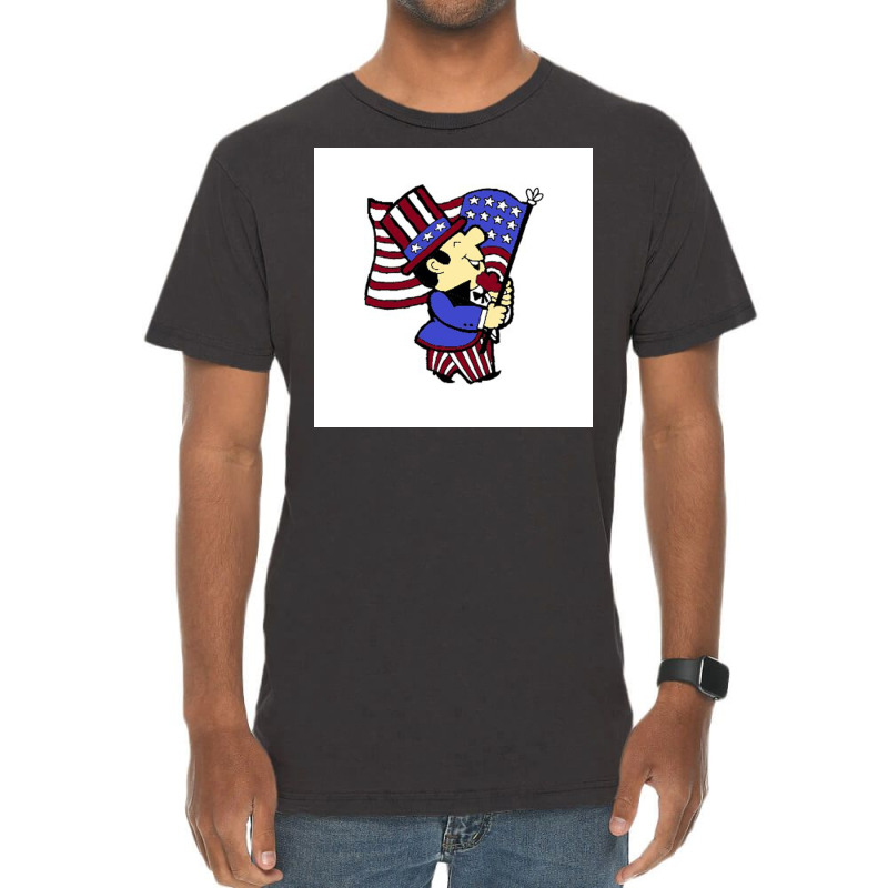 Labor Day  Uncle Sam Vintage T-Shirt by Artango | Artistshot