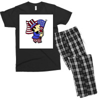 Labor Day  Uncle Sam Men's T-shirt Pajama Set | Artistshot