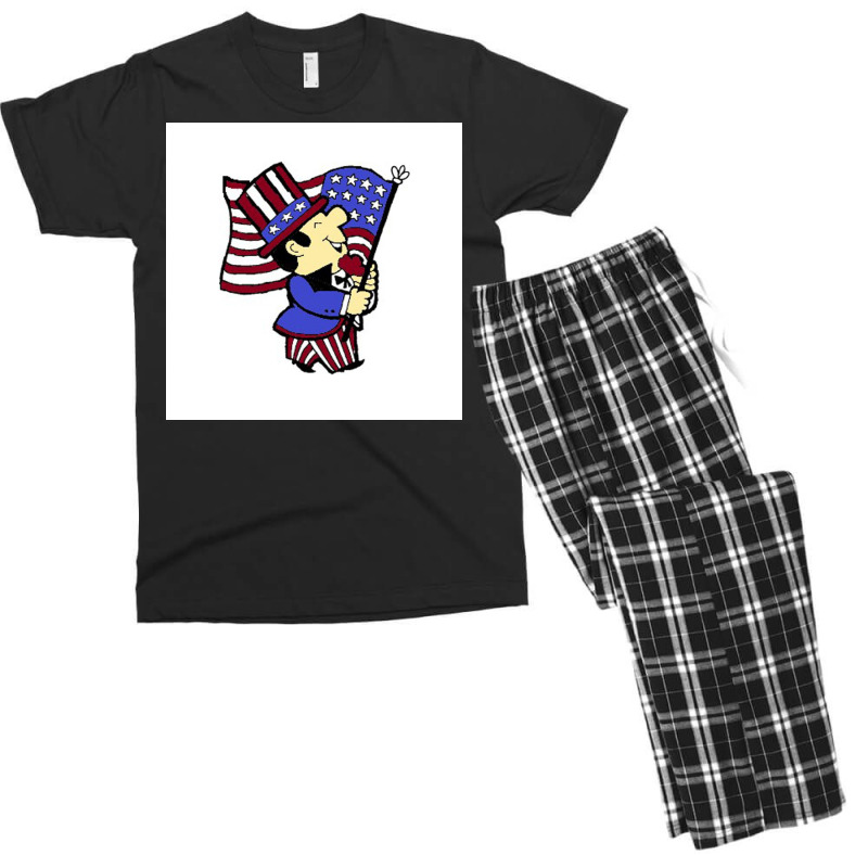 Labor Day  Uncle Sam Men's T-shirt Pajama Set by Artango | Artistshot