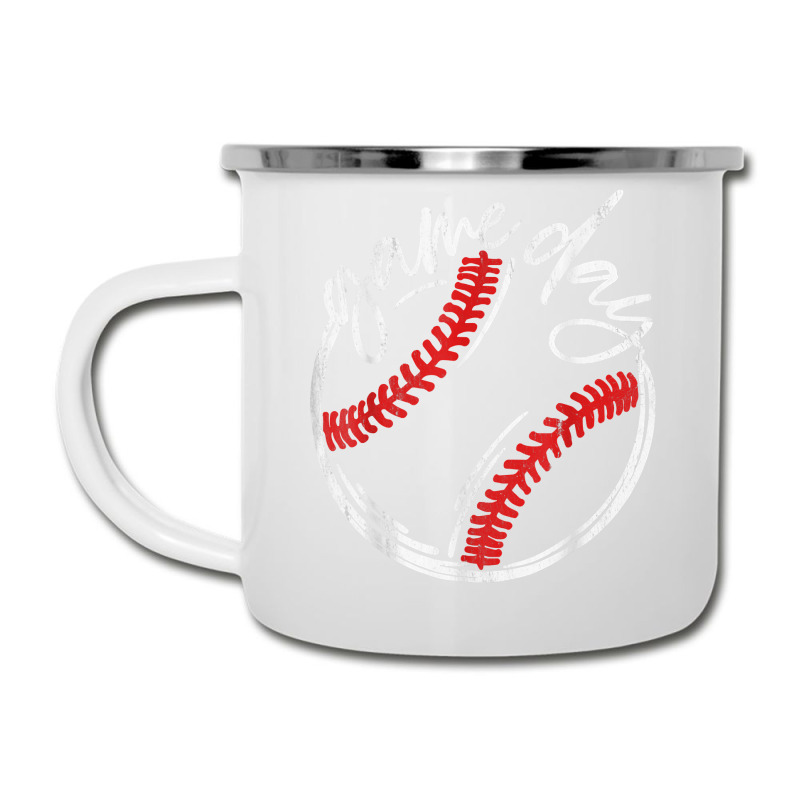 Game Day Baseball Baseball Life Softball Life For Mom T Shirt Camper Cup | Artistshot