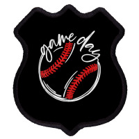 Game Day Baseball Baseball Life Softball Life For Mom T Shirt Shield Patch | Artistshot