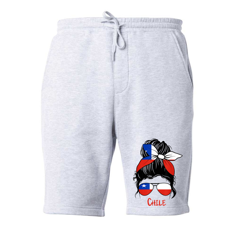 Chilean Girl Chile Girl Chica Chilena Flag T Shirt Fleece Short by tamkyfashions | Artistshot