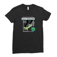 Skate Ladies Fitted T-shirt | Artistshot