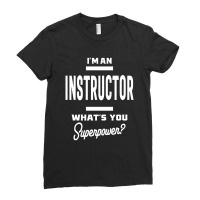 I'm An Instructor Job Title Gift Ladies Fitted T-shirt | Artistshot