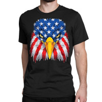 Patriotic Eagle 4th Of July Usa American Flag Merica Men Kid T Shirt Classic T-shirt | Artistshot