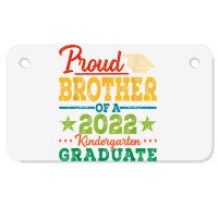 Proud Brother Of A 2022 Kindergarten Graduate Graduation T Shirt Motorcycle License Plate | Artistshot