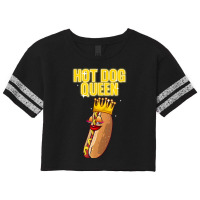 Funny Hot Dog For Women Girls Grilled Wiener Sausage Buns T Shirt Scorecard Crop Tee | Artistshot