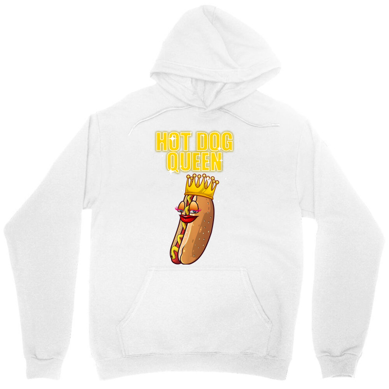 Funny Hot Dog For Women Girls Grilled Wiener Sausage Buns T Shirt Unisex Hoodie by TeaMenShop | Artistshot