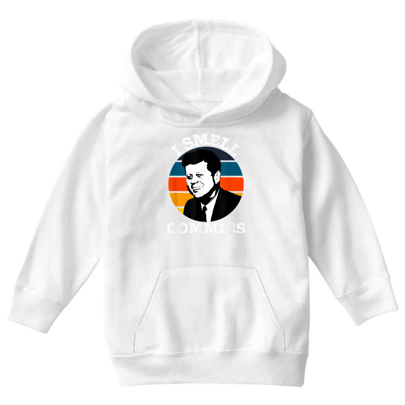 Funny American Jfk I Smell Commies Political Humor Gift T Shirt Youth Hoodie by atereabag | Artistshot