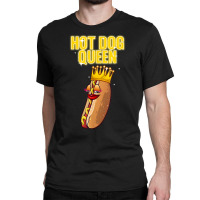 Funny Hot Dog For Women Girls Grilled Wiener Sausage Buns T Shirt Classic T-shirt | Artistshot