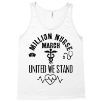 United Nurses March Million Nurse March May 12 2022 Support T Shirt Tank Top | Artistshot