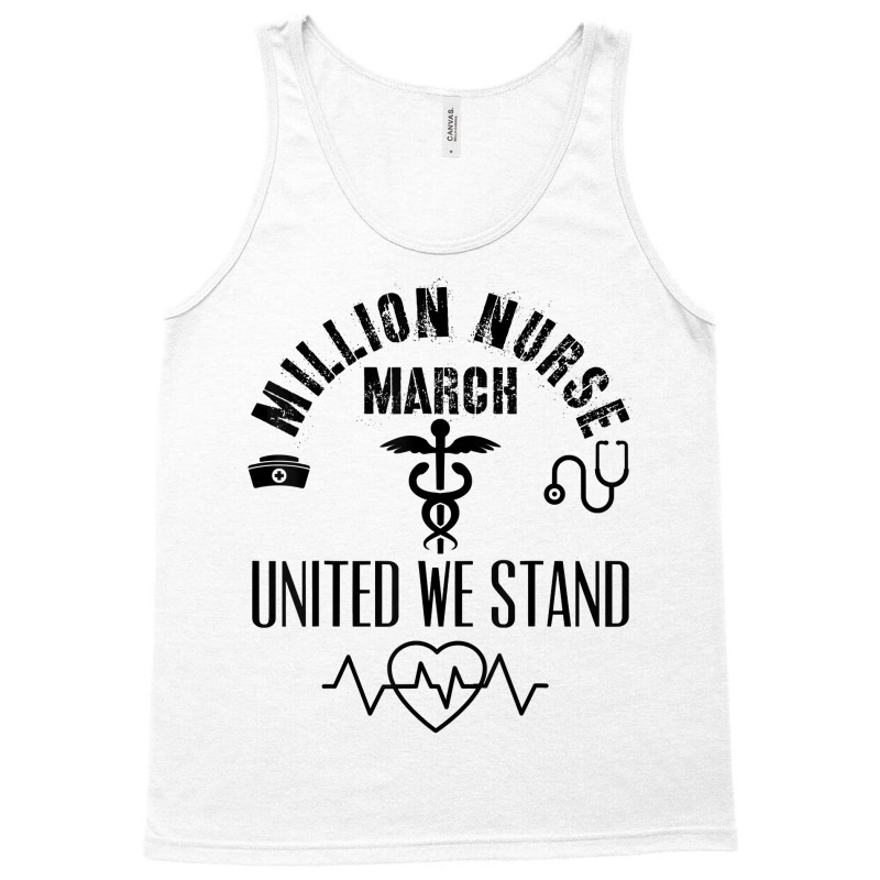 United Nurses March Million Nurse March May 12 2022 Support T Shirt Tank Top | Artistshot