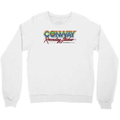 Custom Conway Recording Studios Hollywood Crewneck Sweatshirt By Armon -  Artistshot