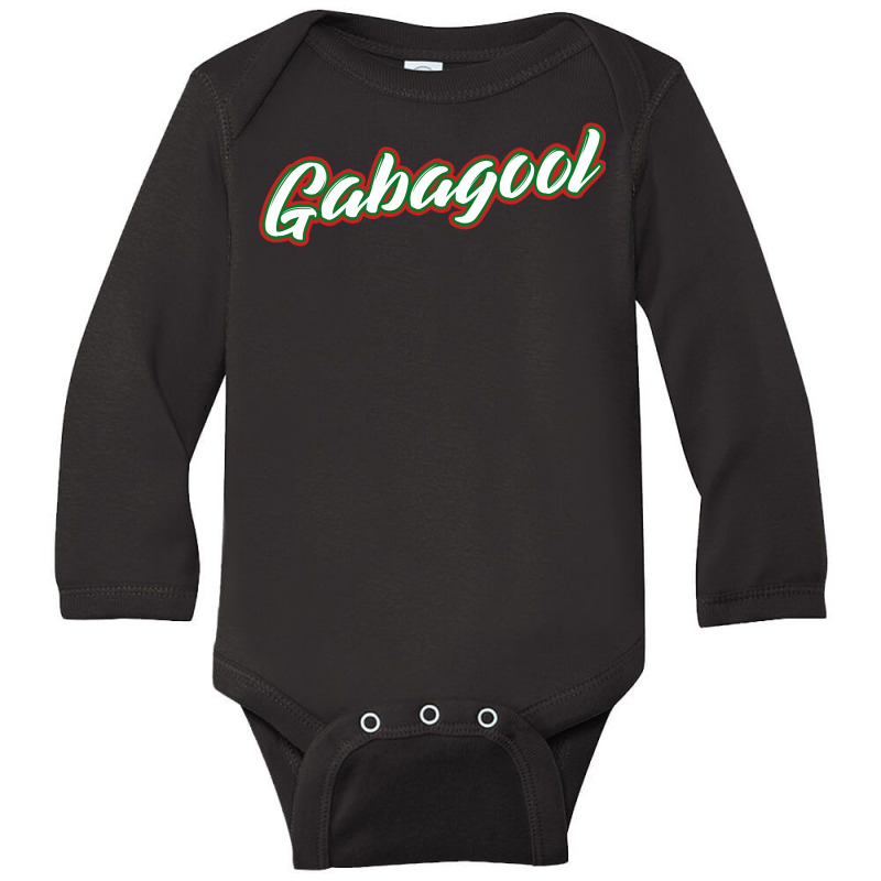 Gabagool Funny Capoco Gifts For Italians American Meat Coppa Pullover Long Sleeve Baby Bodysuit by TeaMenShop | Artistshot