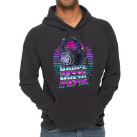 House Music All Night Long Emd Techno Bass Fan Headphones Dj T Shirt Vintage Hoodie | Artistshot