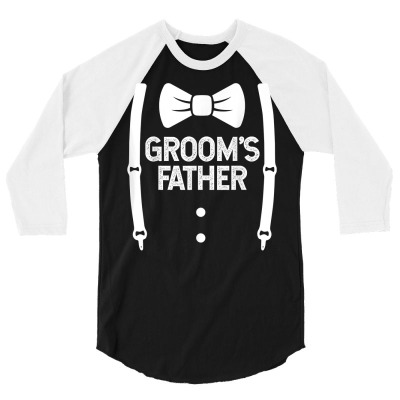 Groom's Father Shirt  Wedding Costume Father Of The Groom T Shirt 3/4 Sleeve Shirt Designed By Men.adam