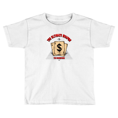 Dollars Toddler T-shirt Designed By Disgus_thing