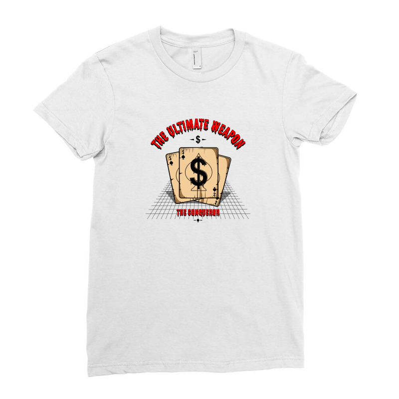 Dollars Ladies Fitted T-Shirt by Disgus_Thing | Artistshot