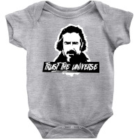 Alan Watts Trust The Universe Sweatshirt Baby Bodysuit | Artistshot