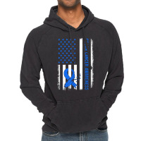 American Flag Colon Cancer Awareness Survivor Fighter T Shirt Vintage Hoodie | Artistshot