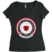 Martin Luther College Women's Triblend Scoop T-shirt | Artistshot